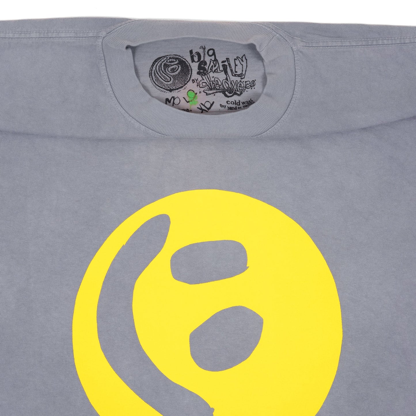 Big Smiley Long-Sleeve T (Wisteria)
